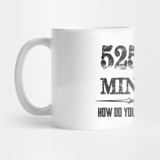 525600 Minutes Rent Musical Theatre Quotes - Actor Stage Manager Mug